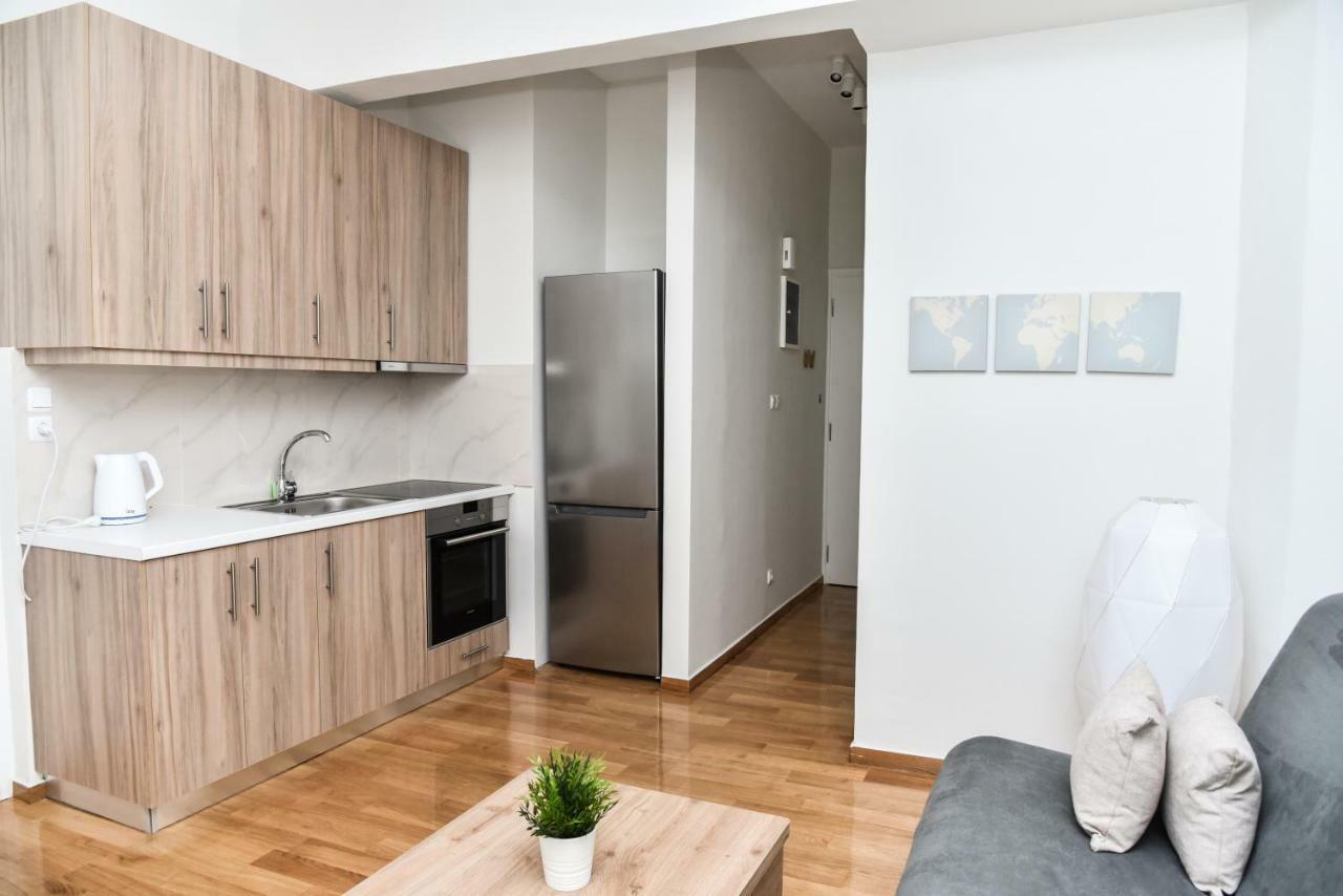 Warm Apartment At Exarchia 1 Bed 2 Pers 아테네 외부 사진